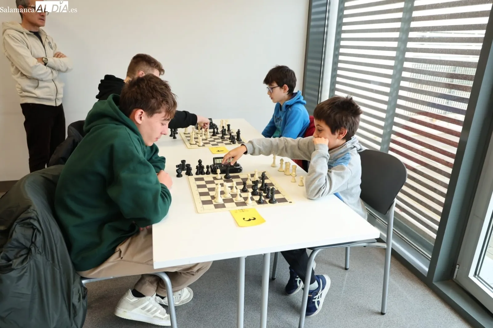 Inicio ajedrez Juegos Escolares Salamanca | Fotos: David Sañudo