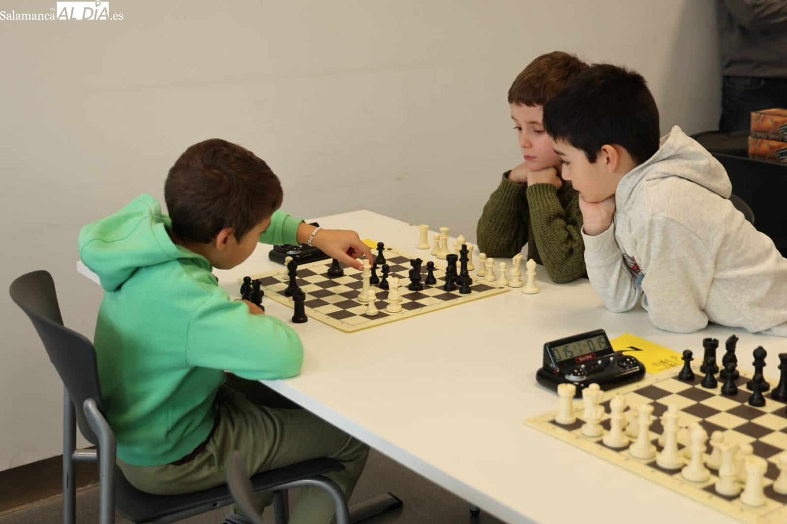 Juegos Escolares de ajedrez en Salamanca: arranca el Torneo