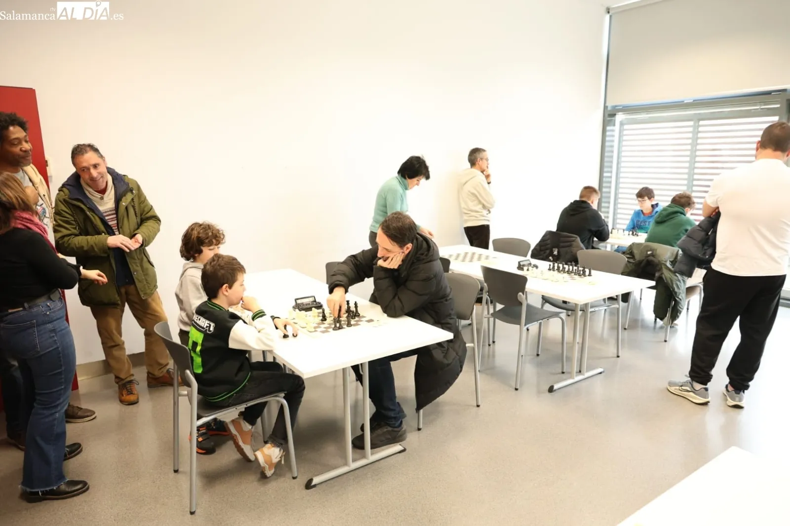 Inicio ajedrez Juegos Escolares Salamanca | Fotos: David Sañudo