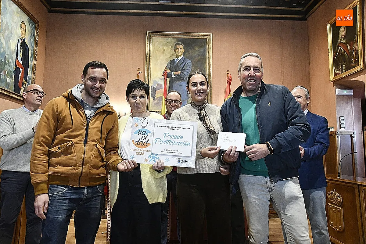 Foto 6 - Ciudad Rodrigo reconoce las mejores decoraciones del X Concurso  de decoraci&oacute;n navide&ntilde;a
