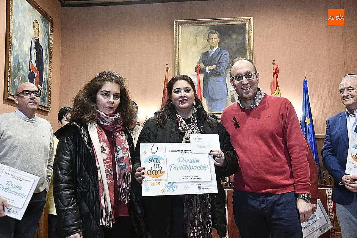 Foto 9 - Ciudad Rodrigo reconoce las mejores decoraciones del X Concurso  de decoraci&oacute;n navide&ntilde;a
