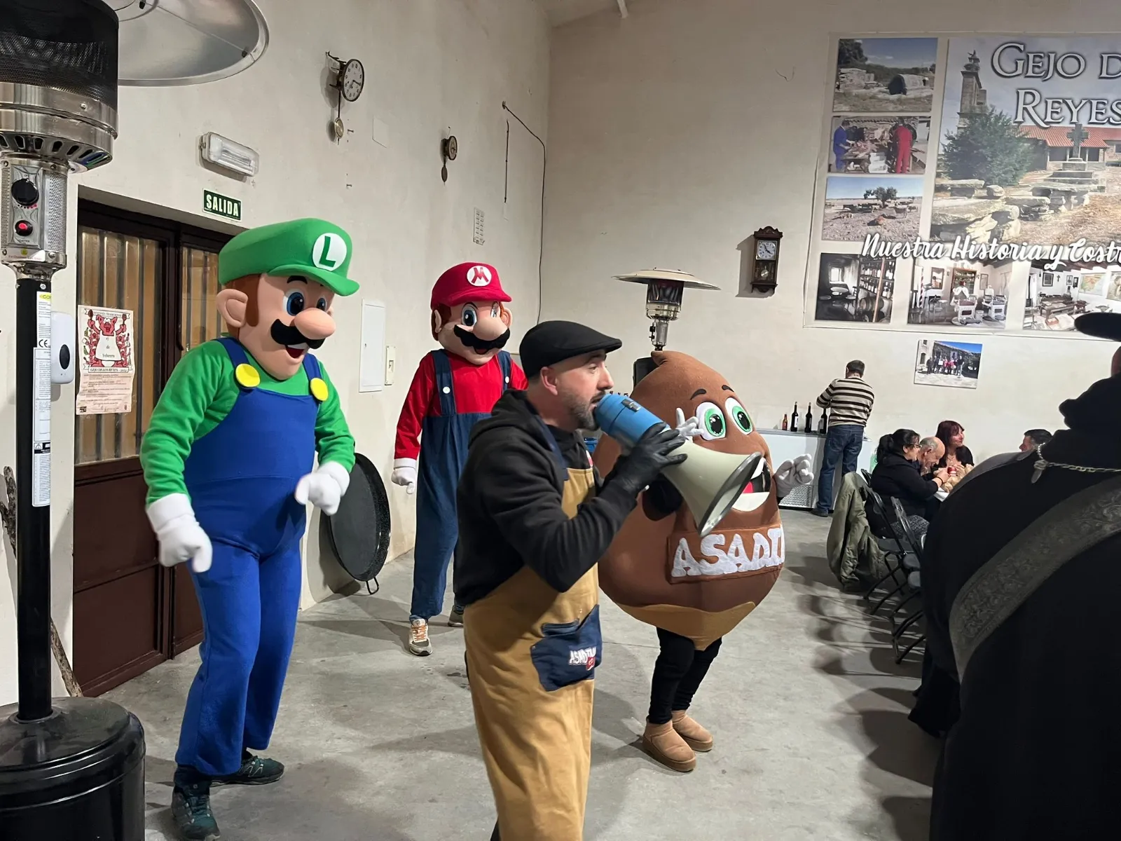 Castañada en Gejo de los Reyes