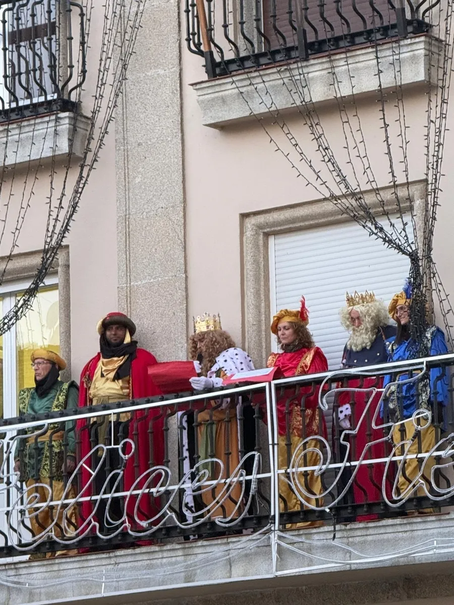 Visita de los Reyes Magos a Aldeadávila de la Ribera