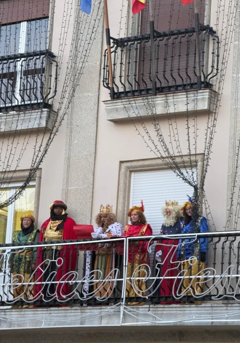 Visita de los Reyes Magos a Aldeadávila de la Ribera