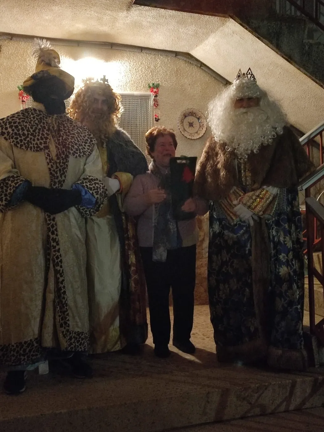 Visita de los Reyes Magos a Sobradillo 