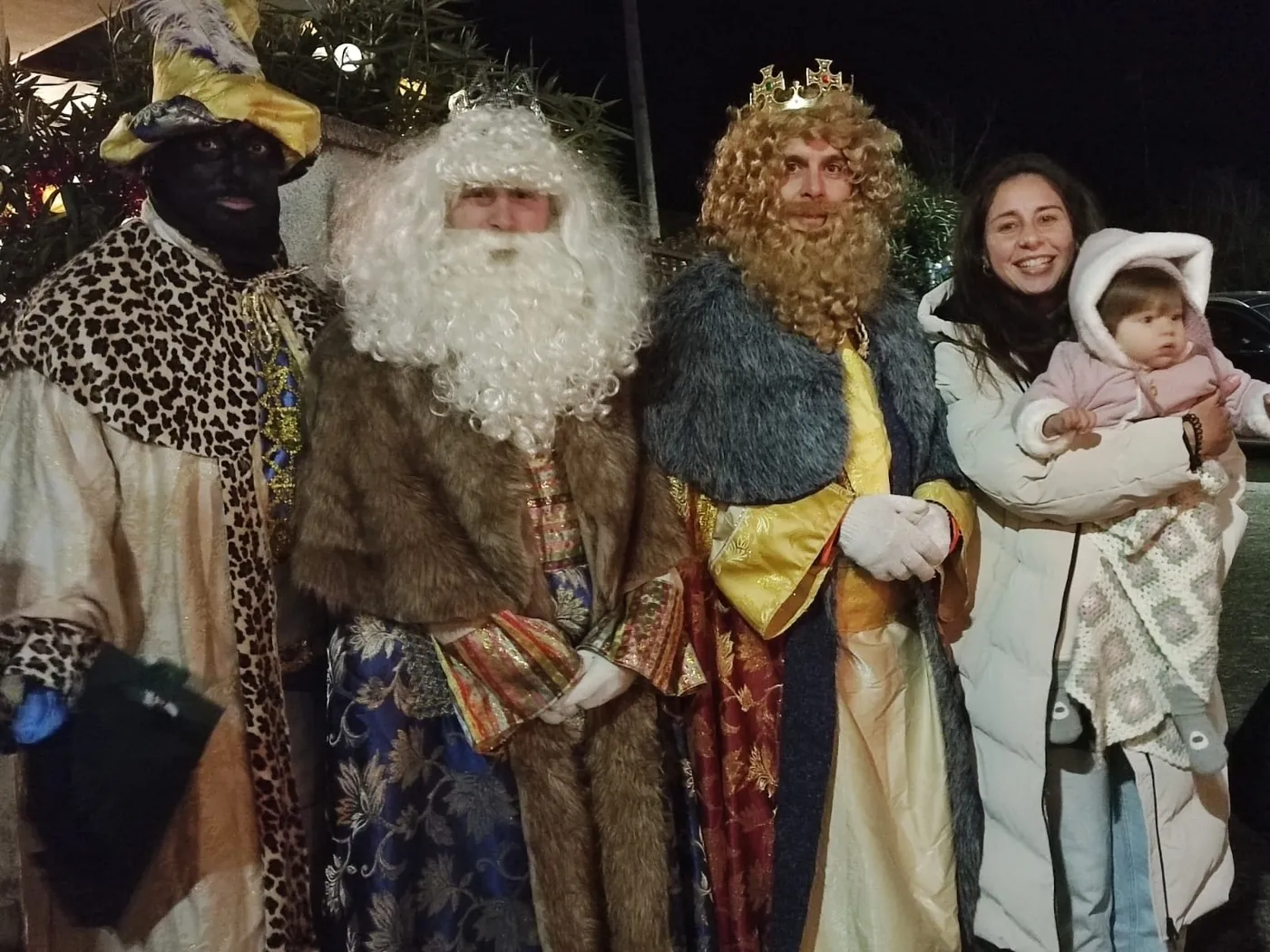Visita de los Reyes Magos a Sobradillo 