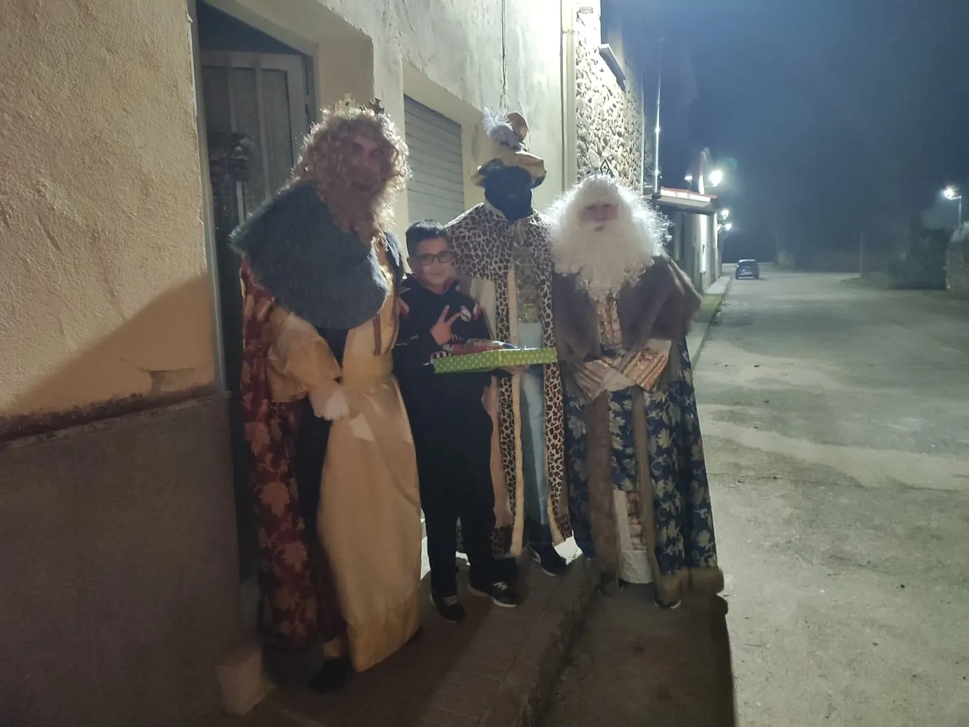 Visita de los Reyes Magos a Sobradillo 