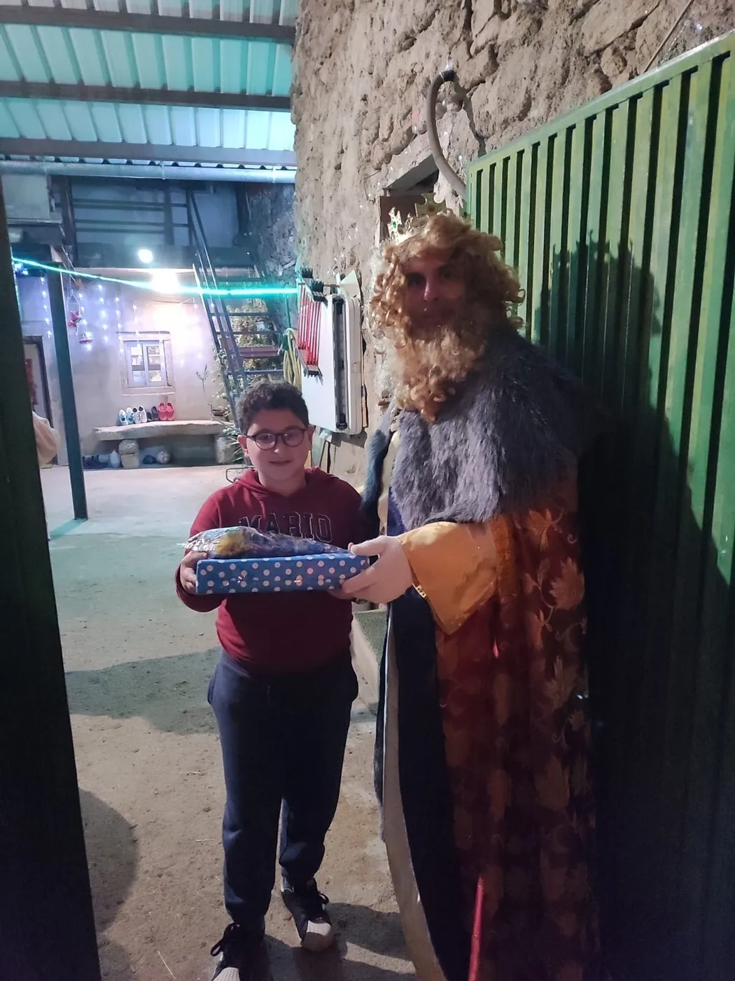 Visita de los Reyes Magos a Sobradillo 