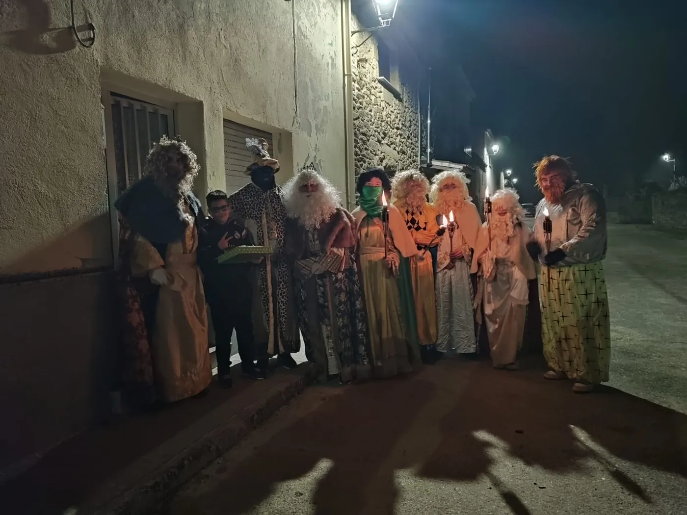 Visita de los Reyes Magos a Sobradillo 