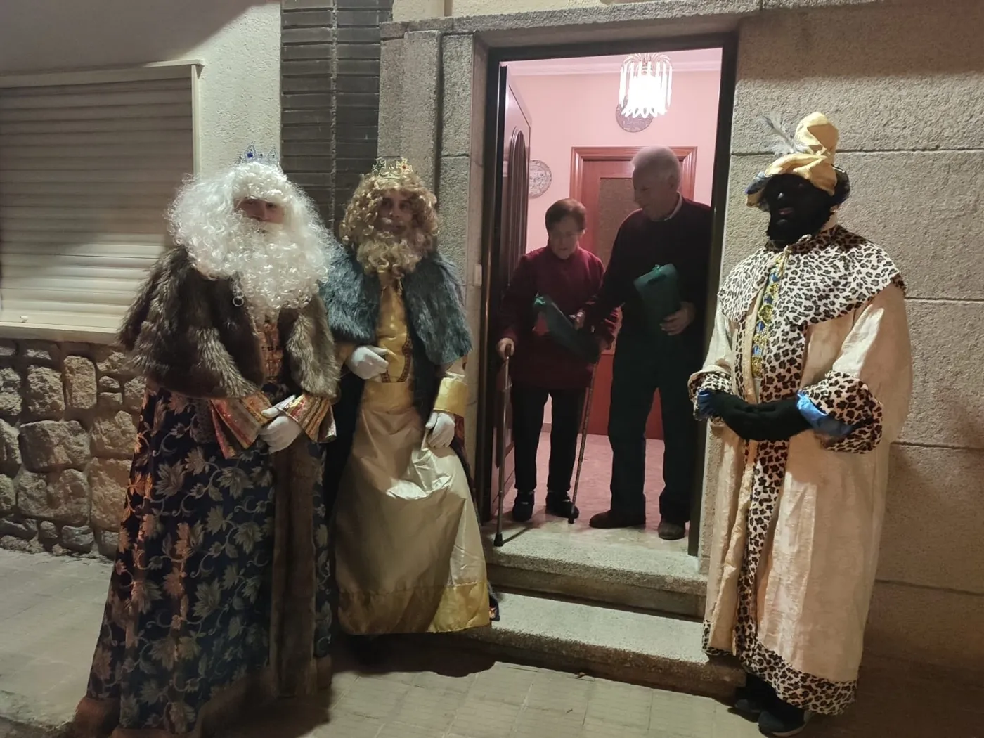 Visita de los Reyes Magos a Sobradillo 