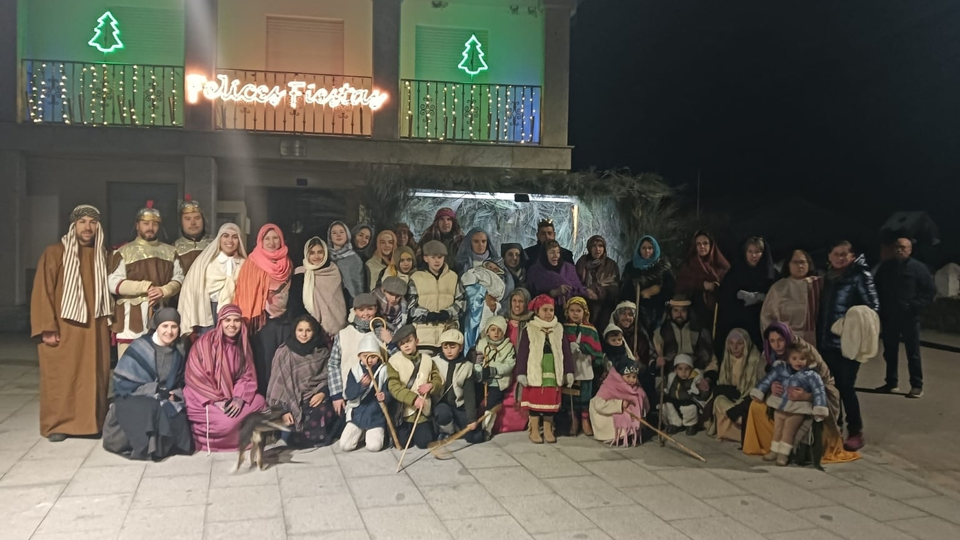 Valderrodrigo celebra su III Belén Viviente y Reyes Magos