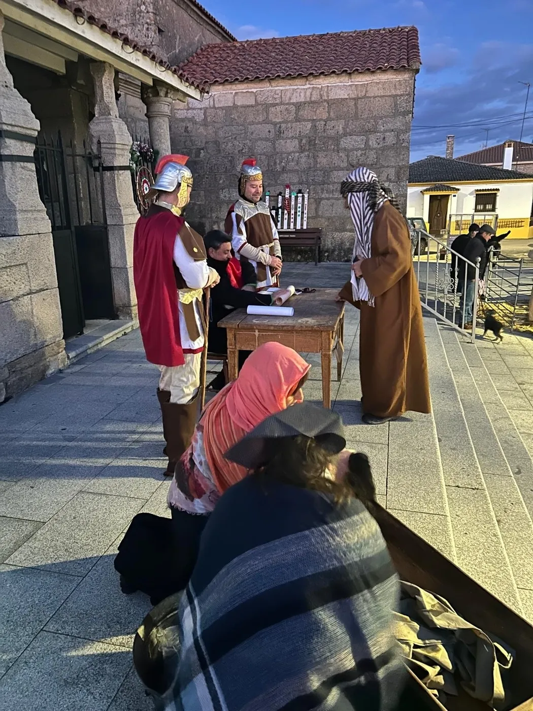 Belén viviente en Valderrodrigo 