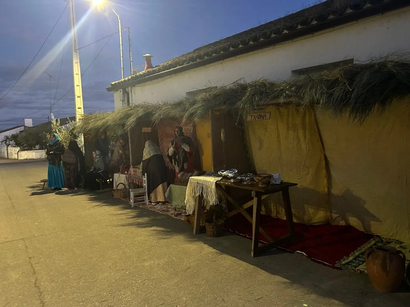 Belén viviente en Valderrodrigo 