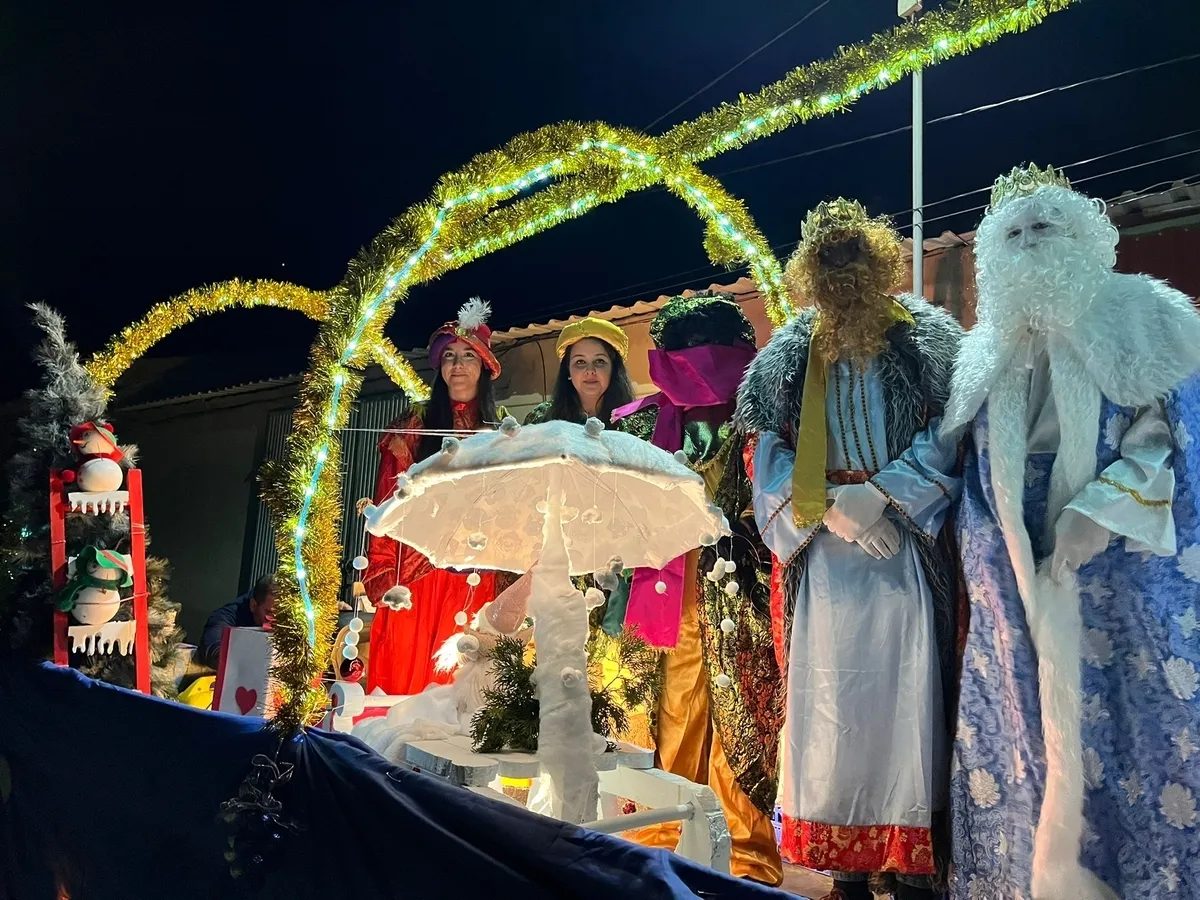 Visita de los Reyes Magos a Villaseco de los Reyes
