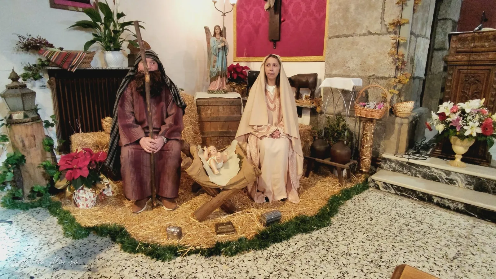 Representación de la Epifanía en San Andrés 