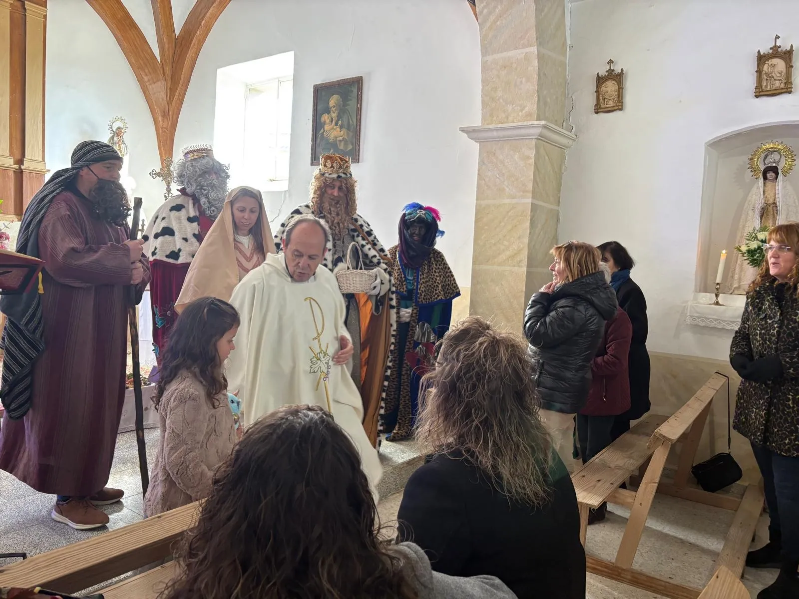 Celebración de la adoración al niño en Valdecarpinteros-El Salto 