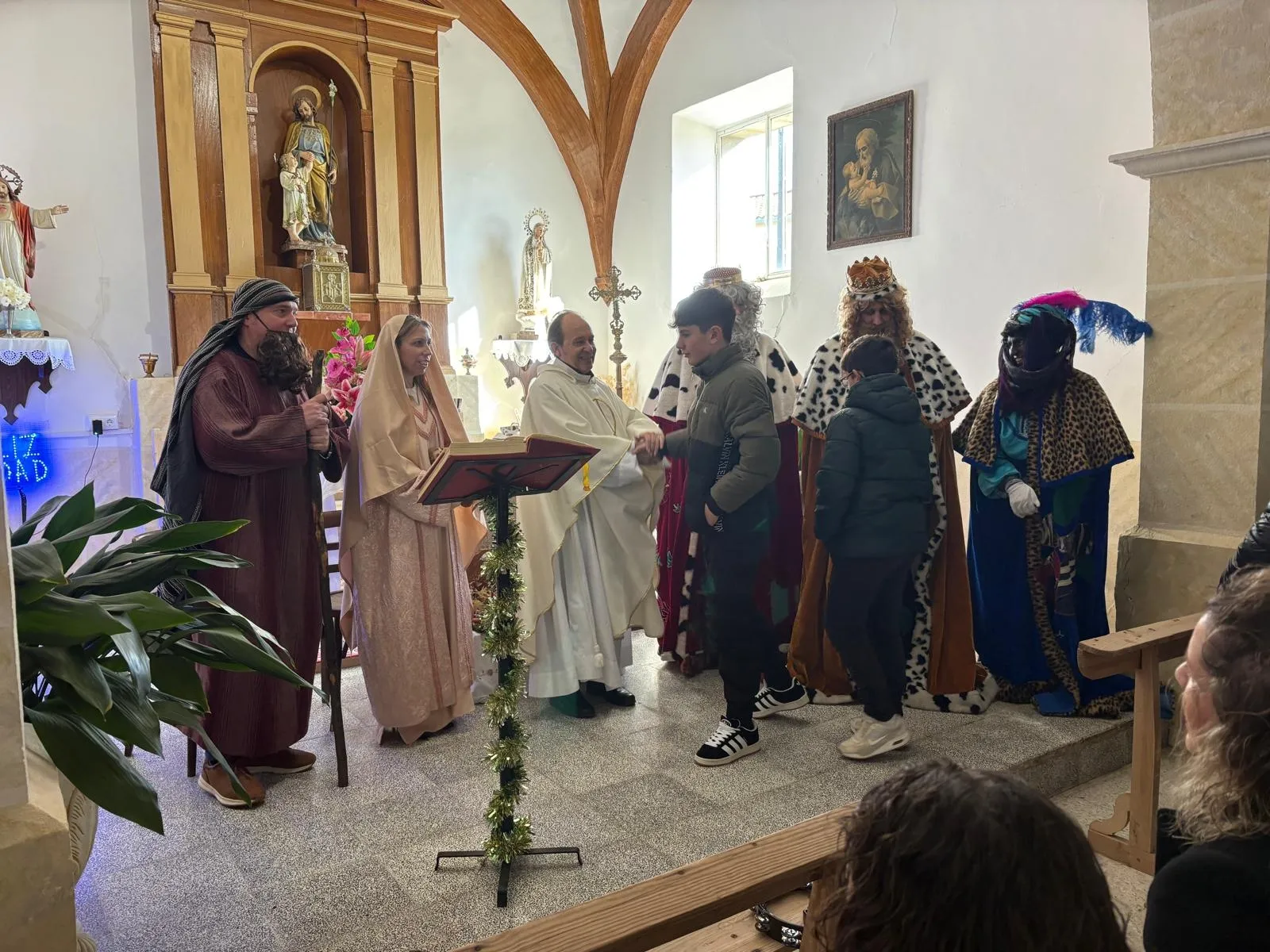 Celebración de la adoración al niño en Valdecarpinteros-El Salto 