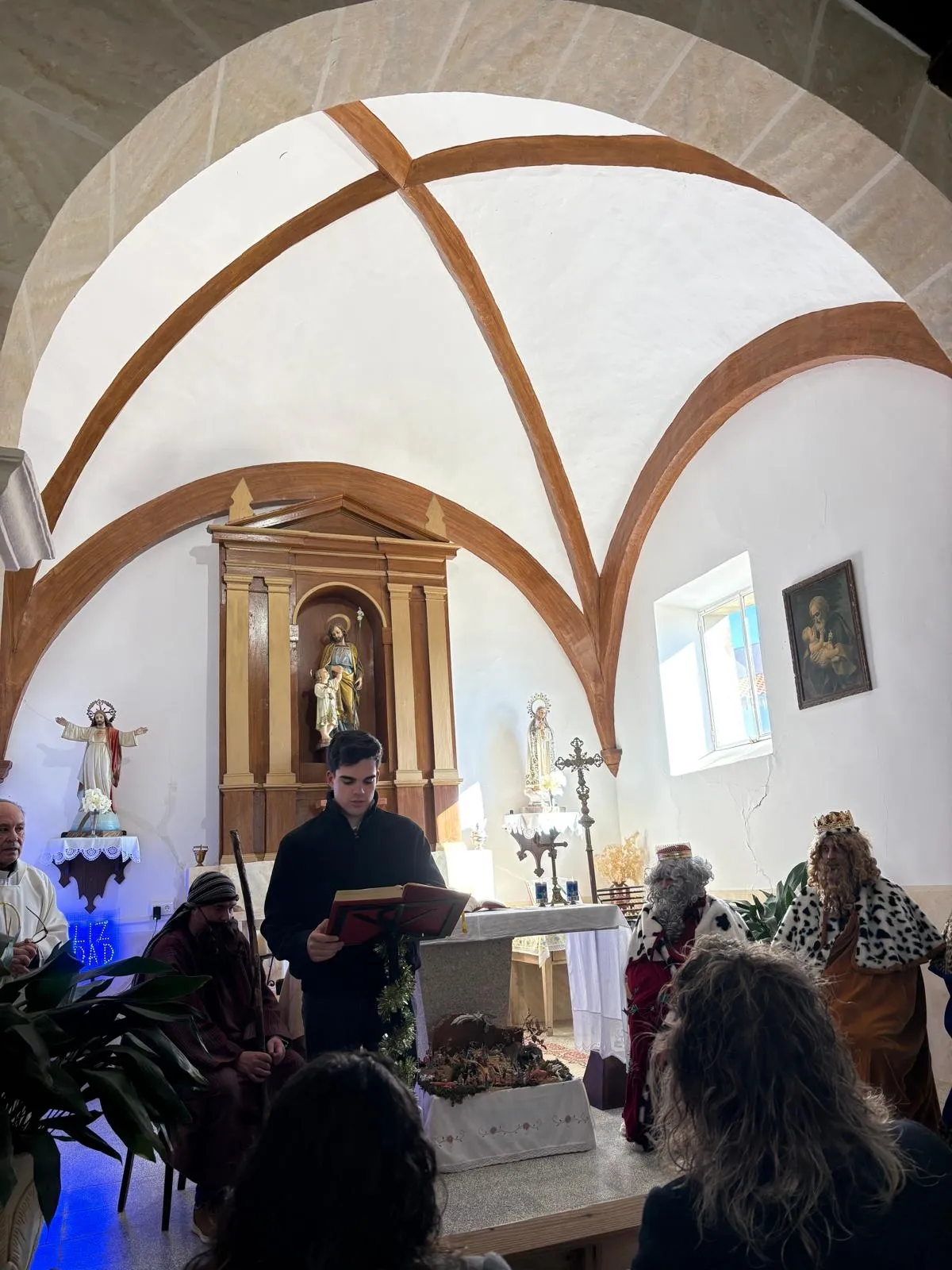 Celebración de la adoración al niño en Valdecarpinteros-El Salto 