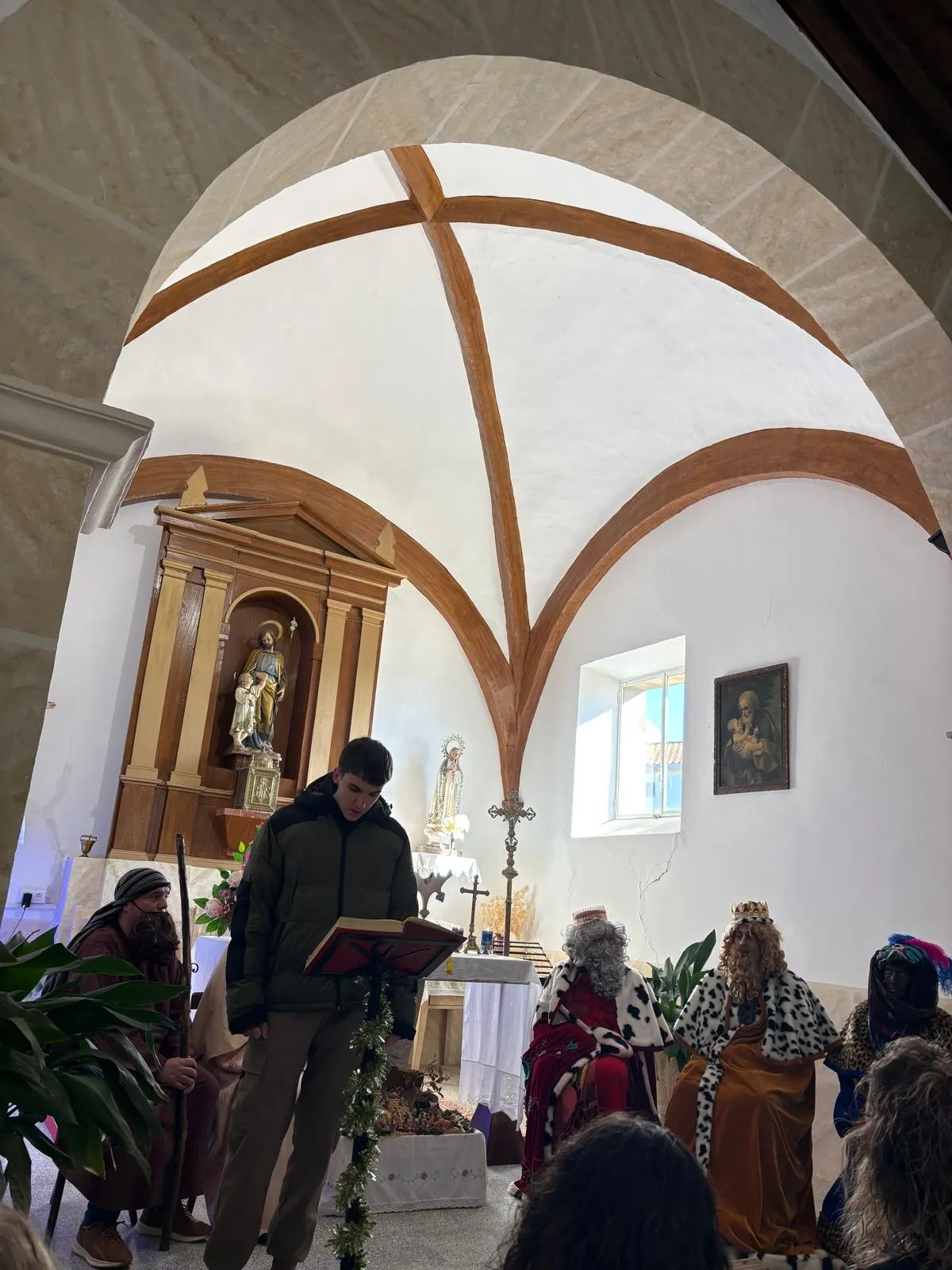 Celebración de la adoración al niño en Valdecarpinteros-El Salto 