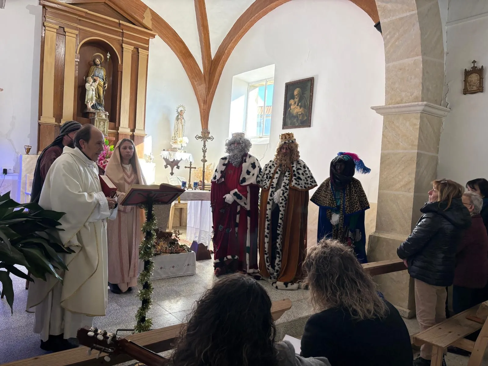 Celebración de la adoración al niño en Valdecarpinteros-El Salto 