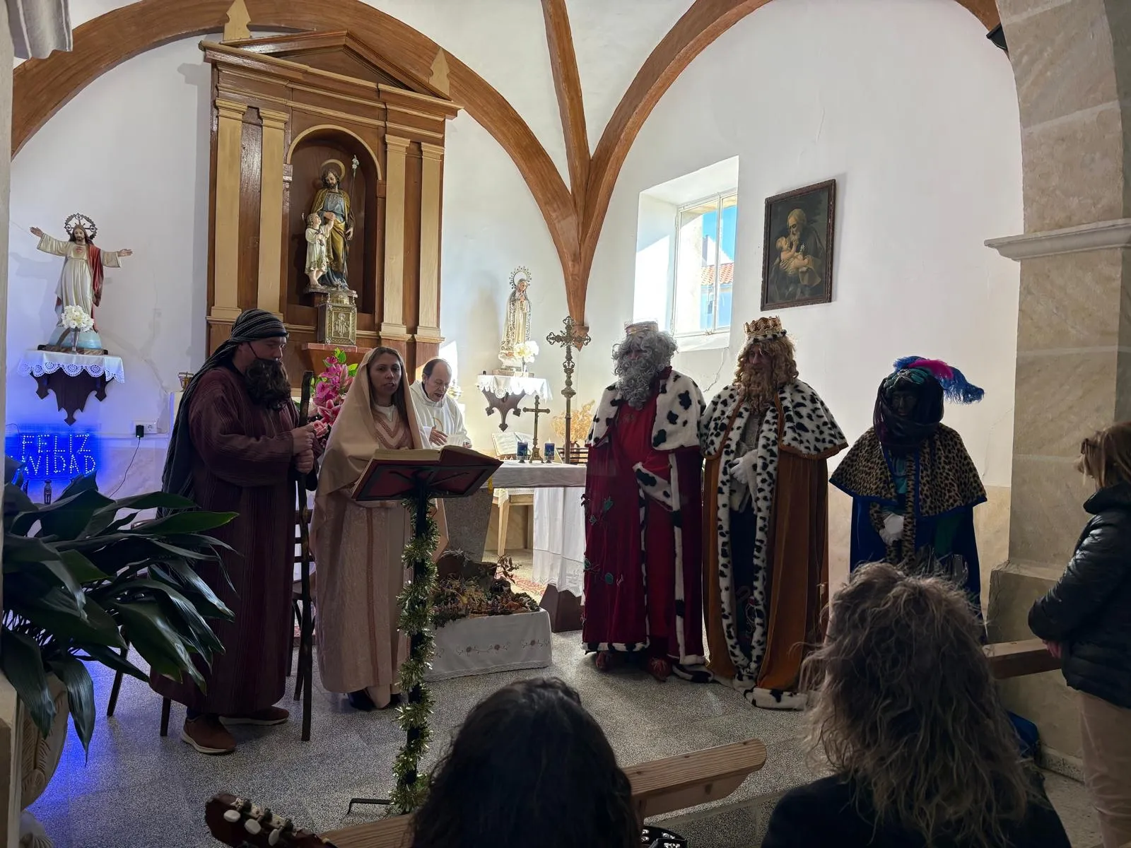 Celebración de la adoración al niño en Valdecarpinteros-El Salto 