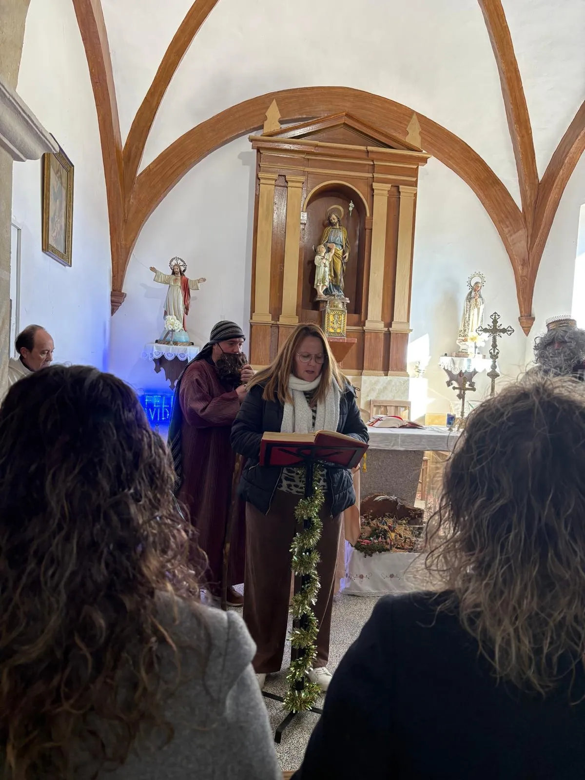 Celebración de la adoración al niño en Valdecarpinteros-El Salto 