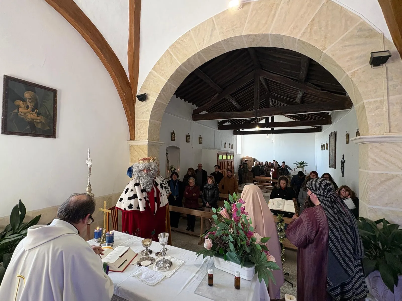 Celebración de la adoración al niño en Valdecarpinteros-El Salto 