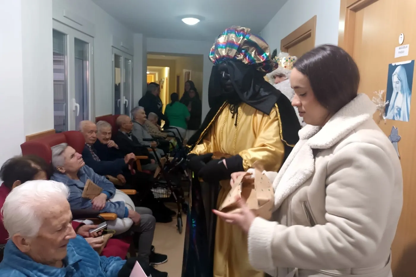 Visita de los Reyes Magos a Bañobárez