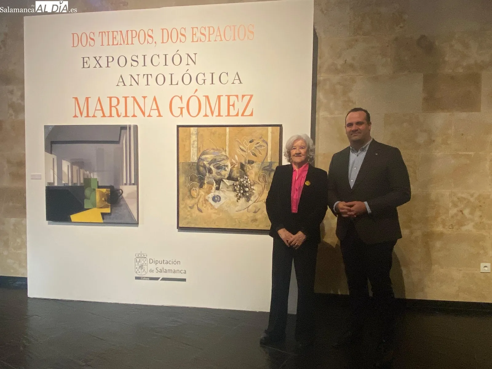 Marina Gómez recorre su trayectoria en la exposición 'Dos tiempos, dos espacios' de La Salina | FOTOS: Vanesa Martins 