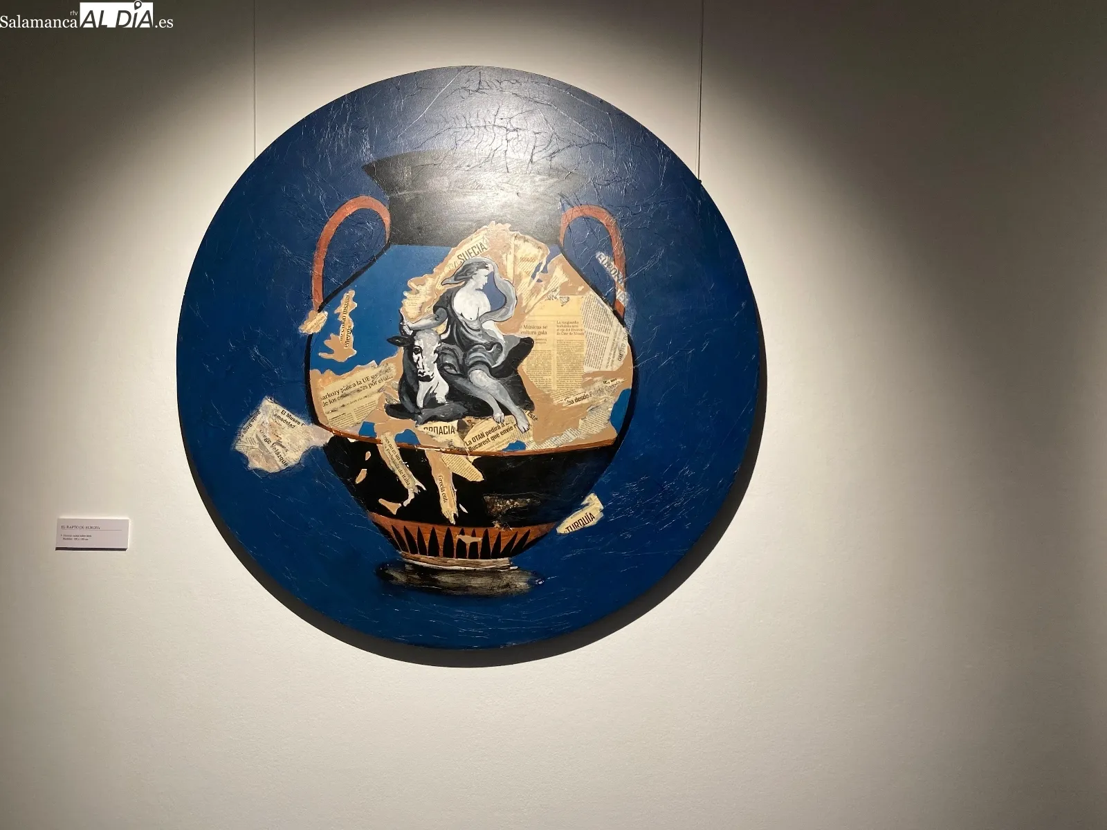 Marina Gómez recorre su trayectoria en la exposición 'Dos tiempos, dos espacios' de La Salina | FOTOS: Vanesa Martins 