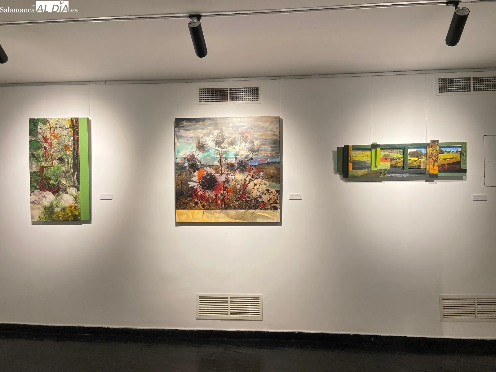 Marina Gómez recorre su trayectoria en la exposición 'Dos tiempos, dos espacios' de La Salina | FOTOS: Vanesa Martins 