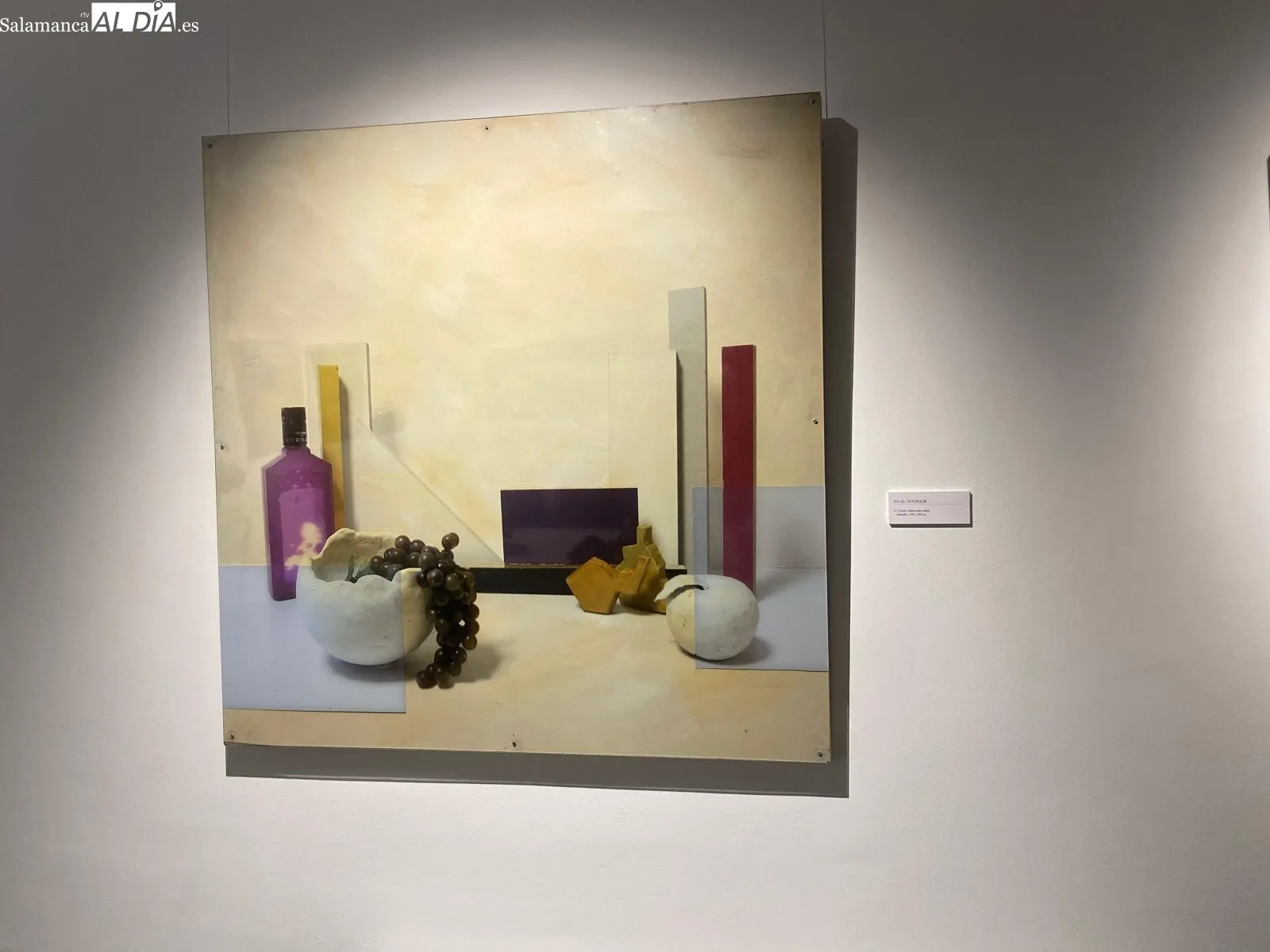Marina Gómez recorre su trayectoria en la exposición 'Dos tiempos, dos espacios' de La Salina | FOTOS: Vanesa Martins 