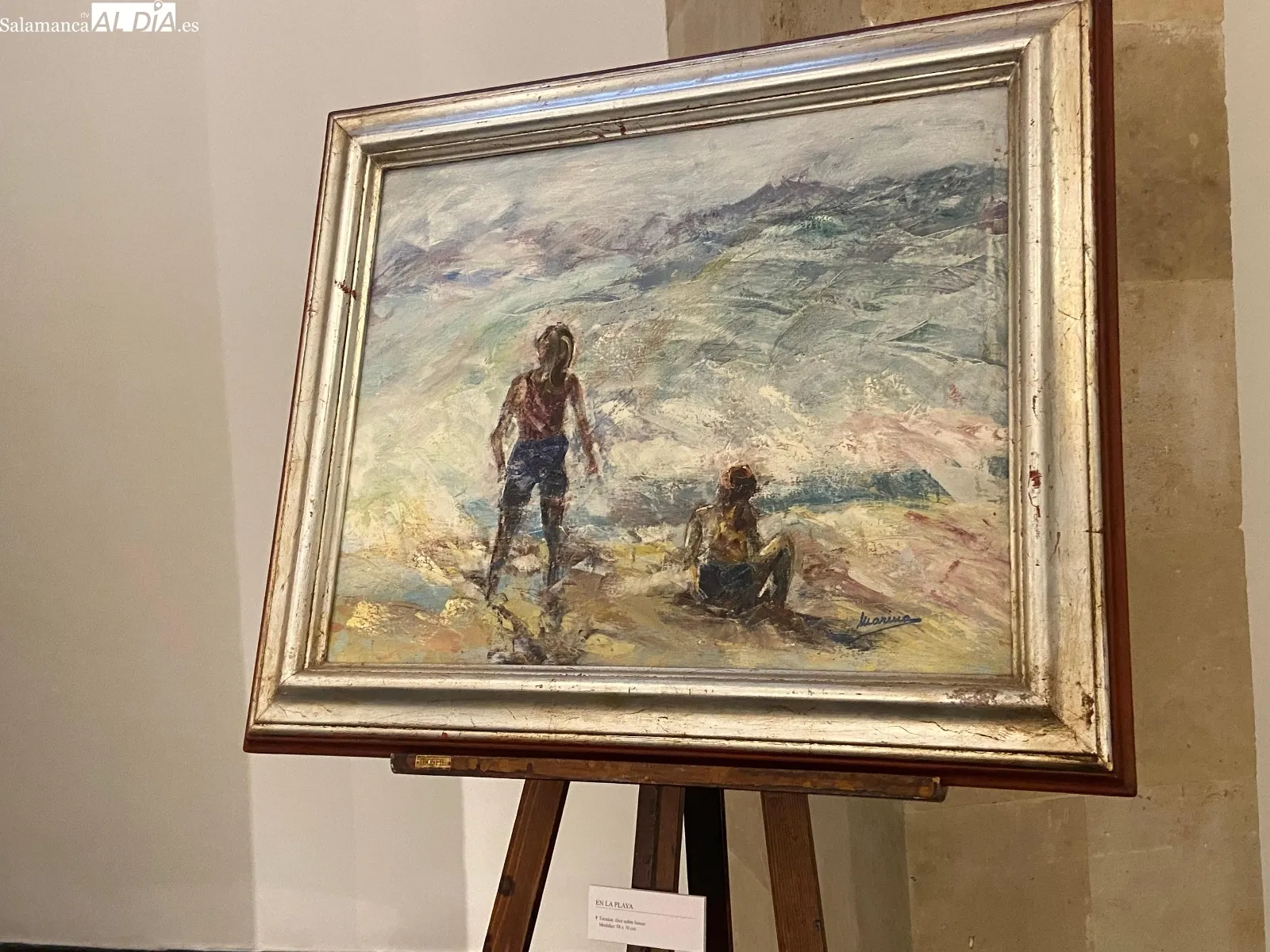 Marina Gómez recorre su trayectoria en la exposición 'Dos tiempos, dos espacios' de La Salina | FOTOS: Vanesa Martins 