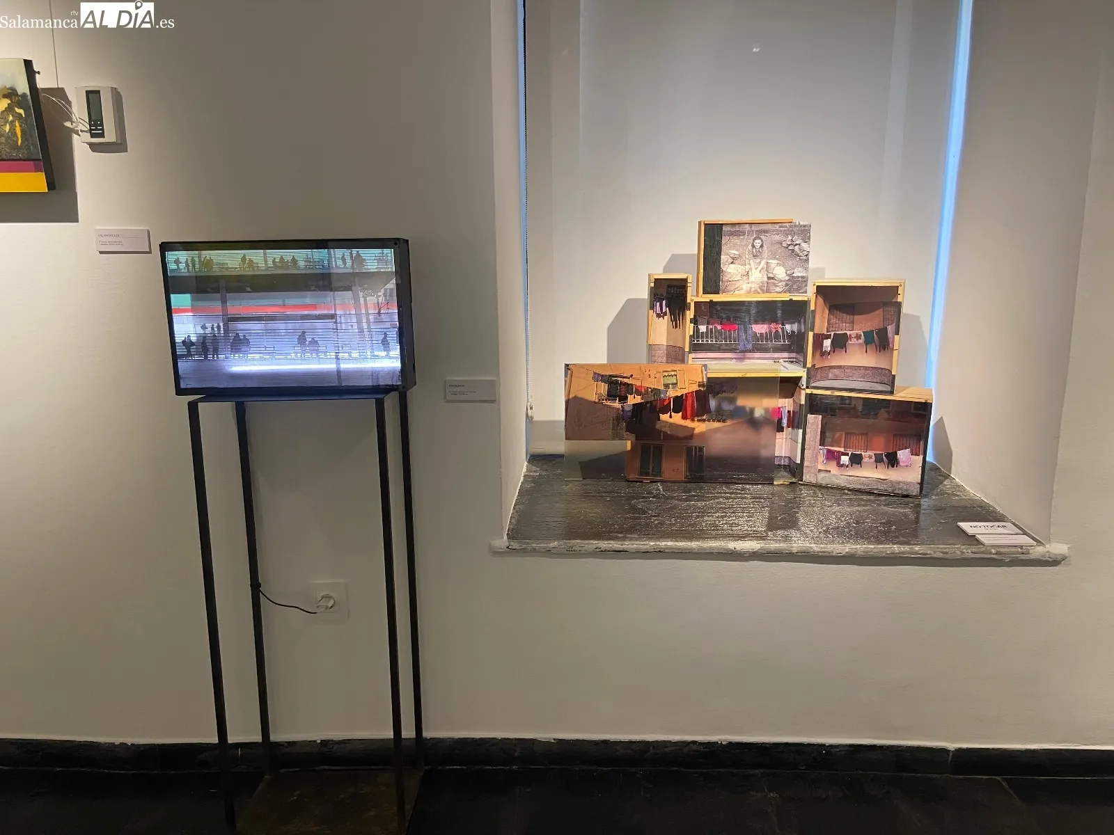 Marina Gómez recorre su trayectoria en la exposición 'Dos tiempos, dos espacios' de La Salina | FOTOS: Vanesa Martins 