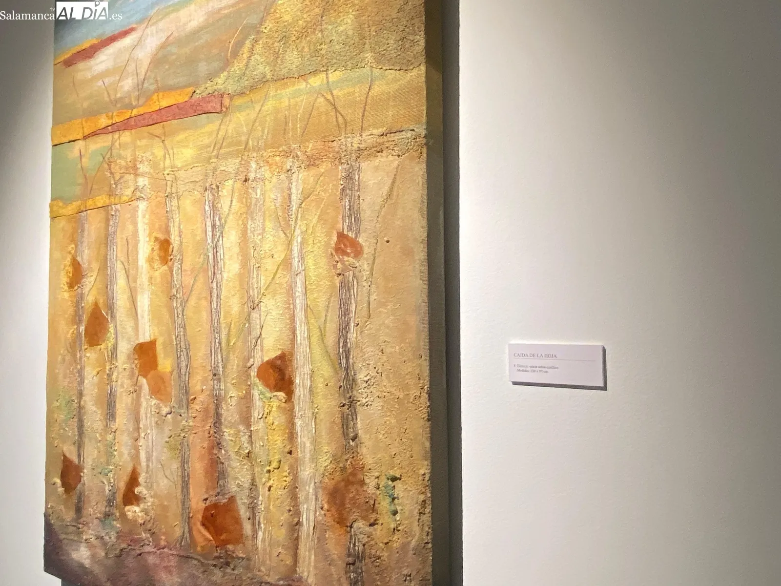 Marina Gómez recorre su trayectoria en la exposición 'Dos tiempos, dos espacios' de La Salina | FOTOS: Vanesa Martins 