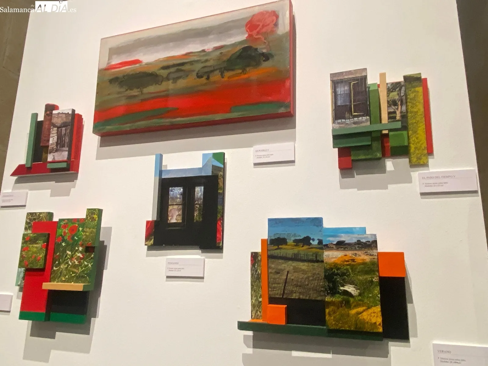 Marina Gómez recorre su trayectoria en la exposición 'Dos tiempos, dos espacios' de La Salina | FOTOS: Vanesa Martins 
