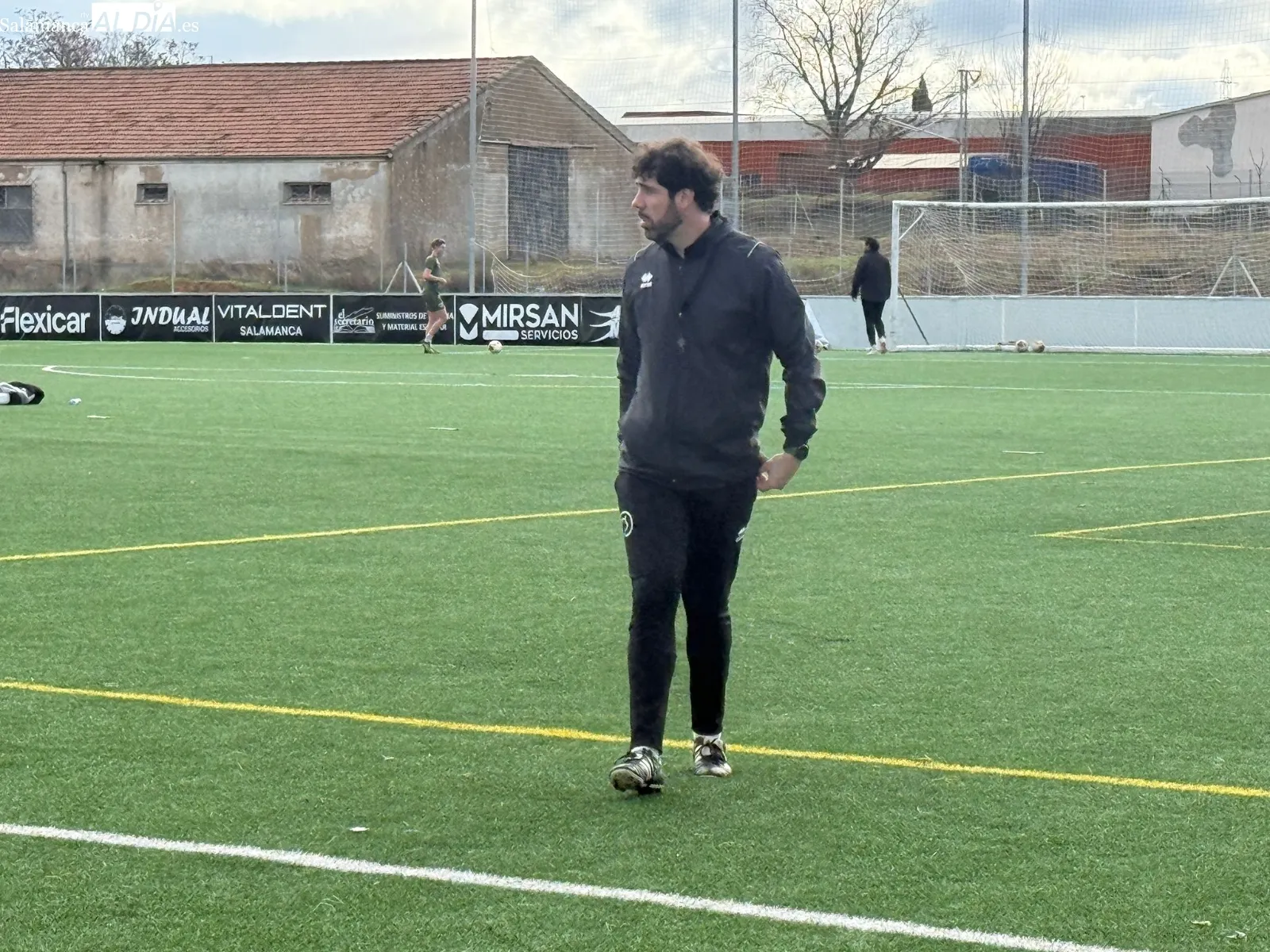 Unionistas, en cuadro en el primer entrenamiento de Adam: Gastón, Prada, Jan y Hugo de Bustos, bajas | FOTOS: Carlos Cuervo 
