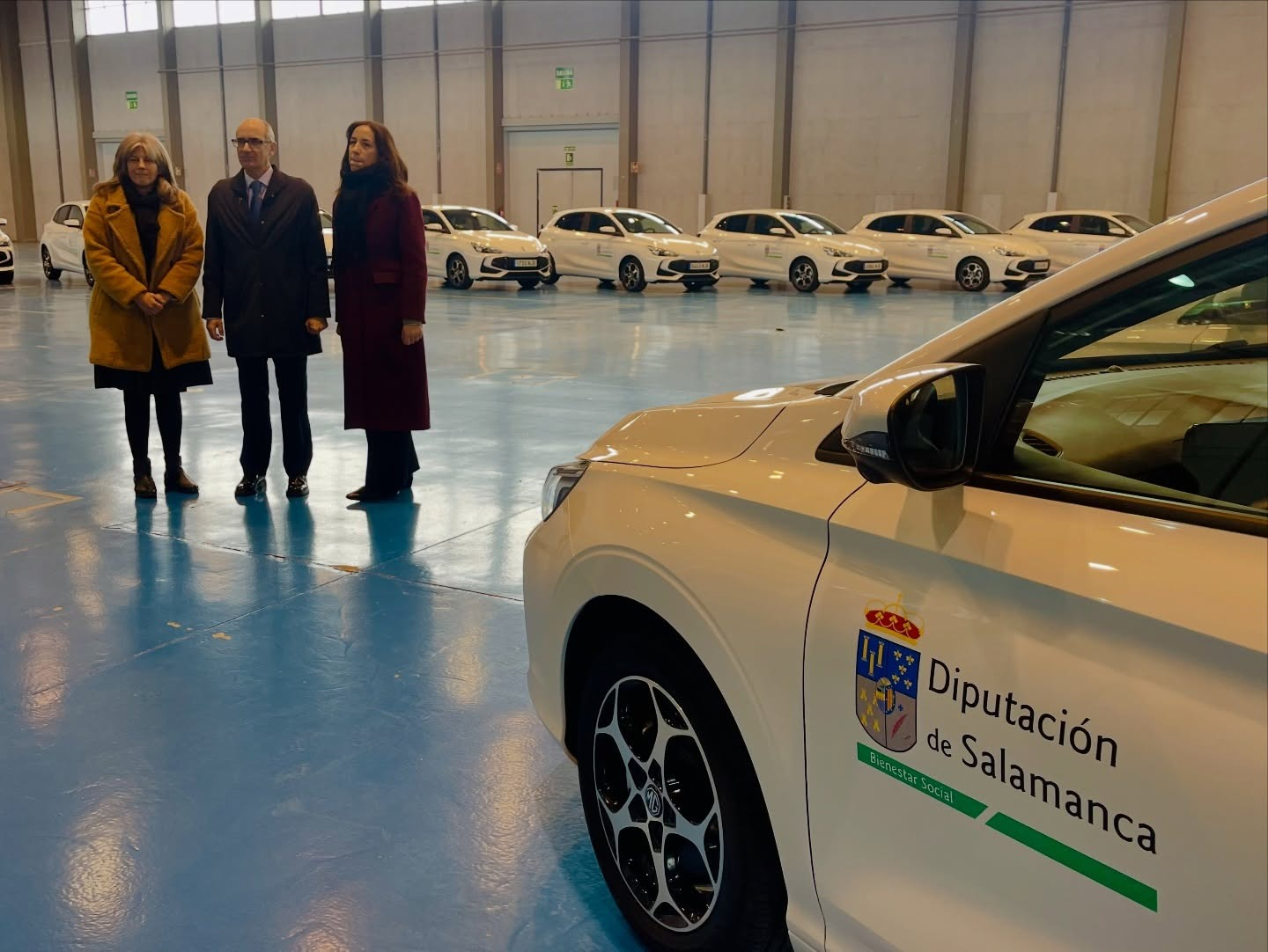 Diputación de Salamanca compra 16 coches para servicios sociales