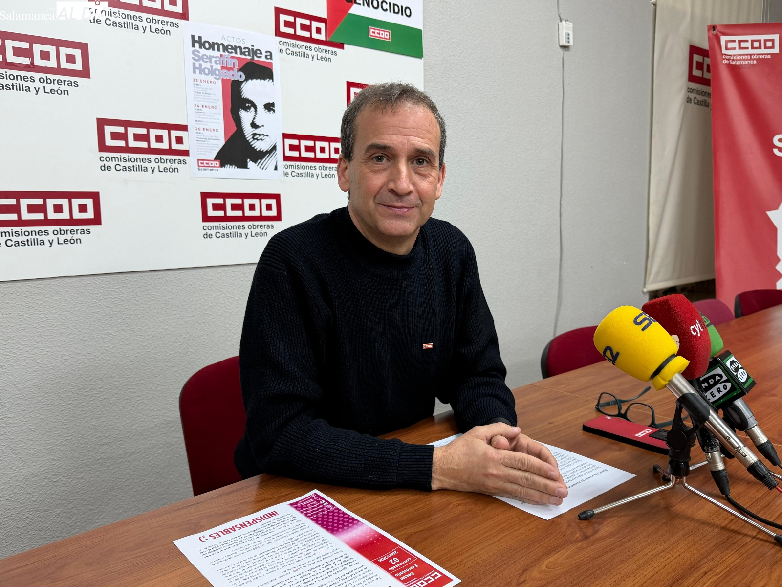 CCOO homenajea en Salamanca a los abogados de Atocha