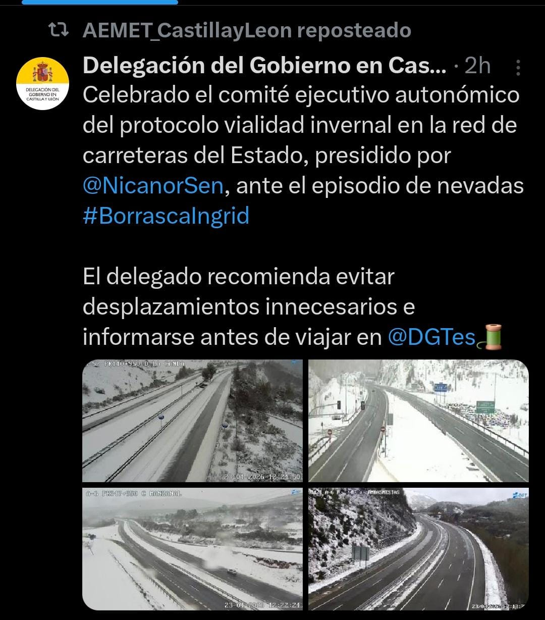 Autobús a Fitur desde Salamanca cancelado por el temporal