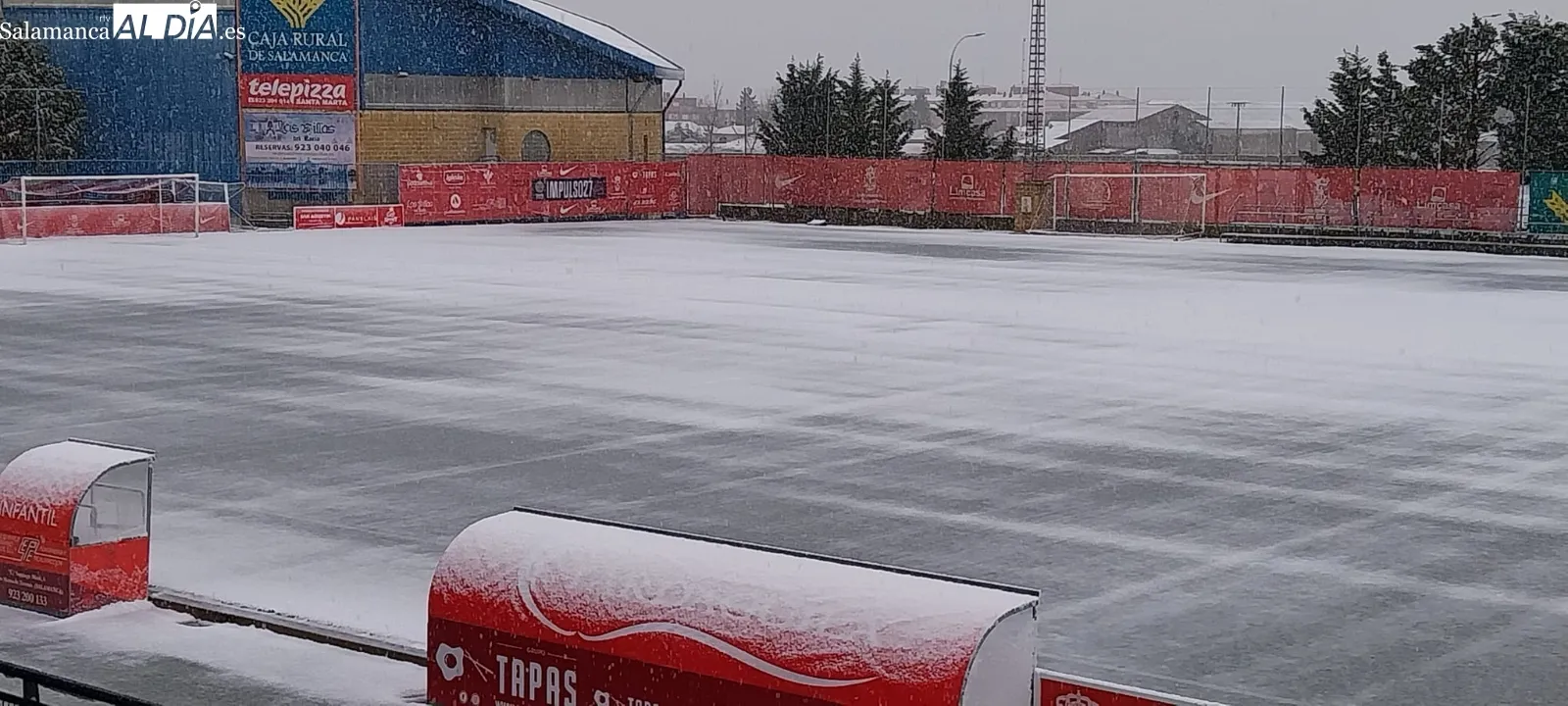 Los campos, nevados / SALAMANCArtv AL DÍA