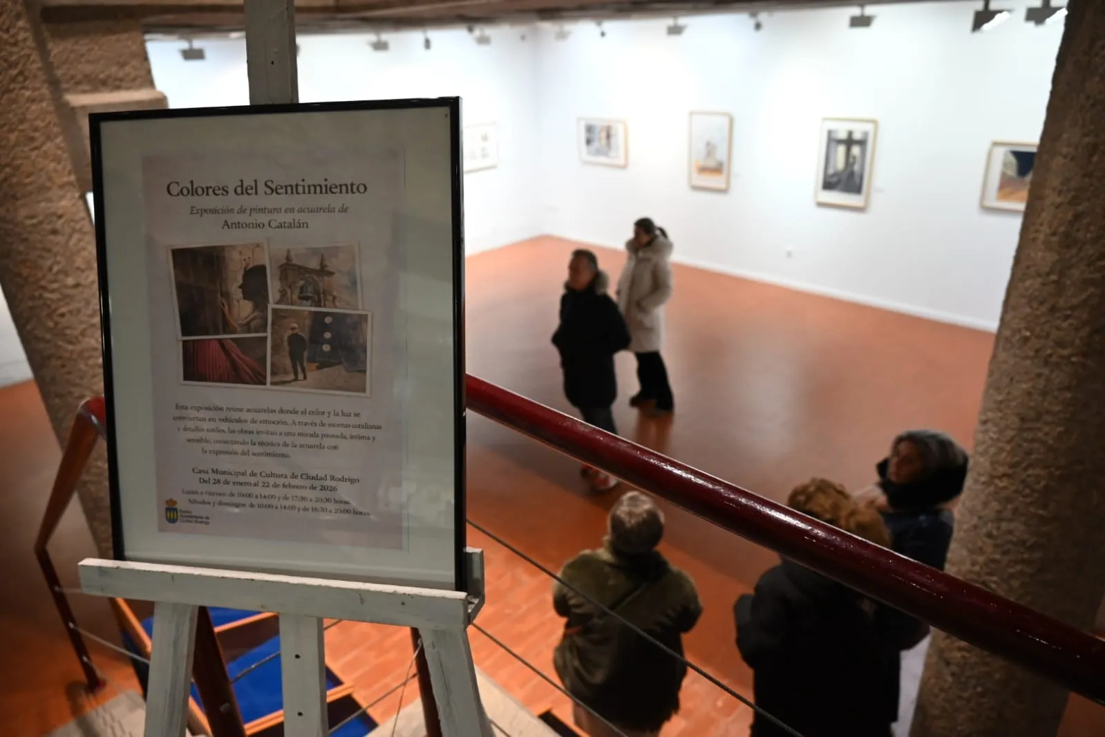 Exposición de `Color del Sentimiento´ de Antonio Catalán 