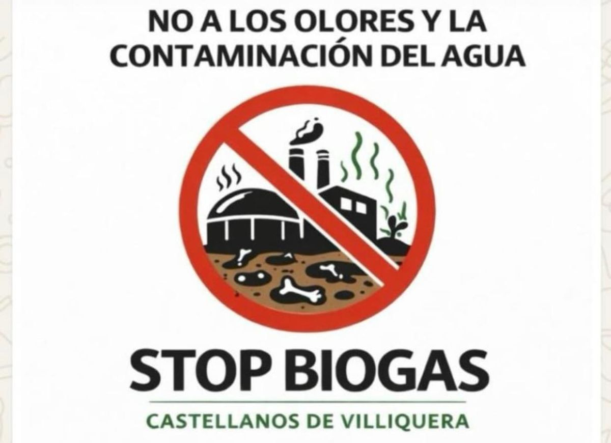Protesta contra la planta de biometano en Villiquera