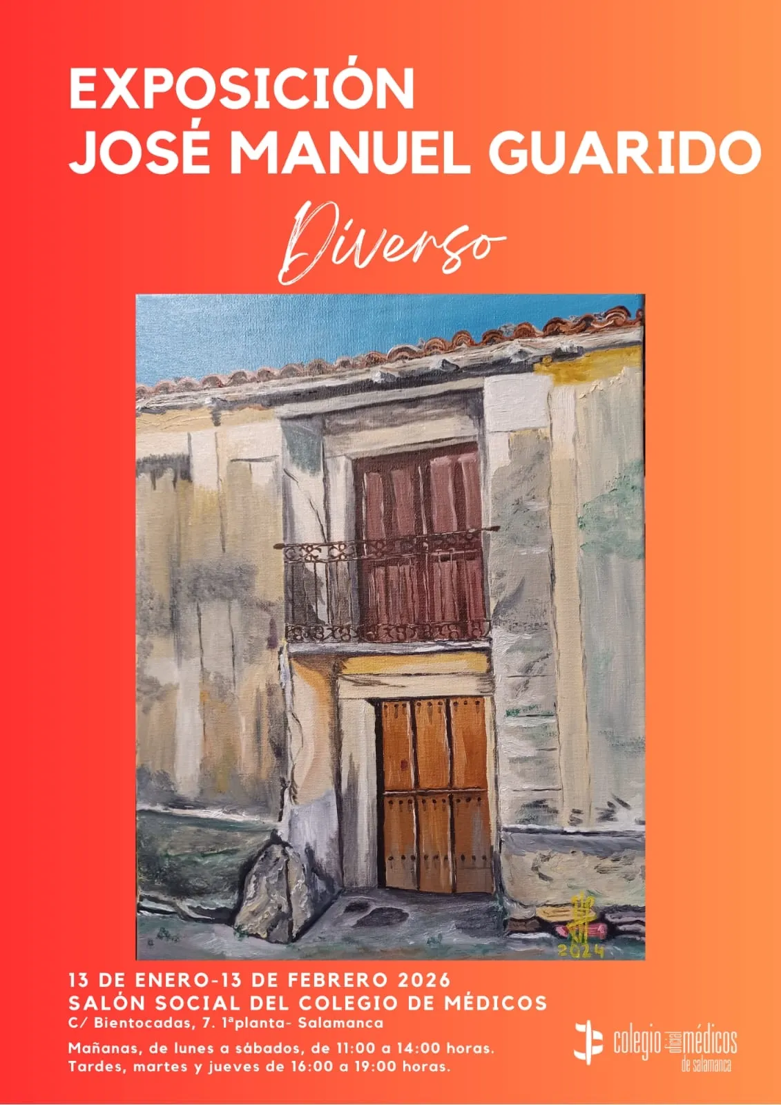Foto 2 - La obra de Jos&eacute; Manuel Guarido llega al Colegio de M&eacute;dicos con 'Diverso'
