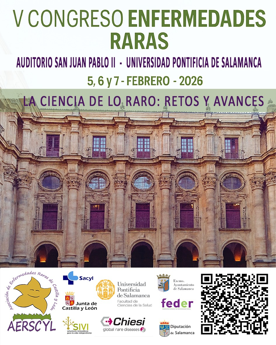 V Congreso de Enfermedades Raras 2026 en Salamanca