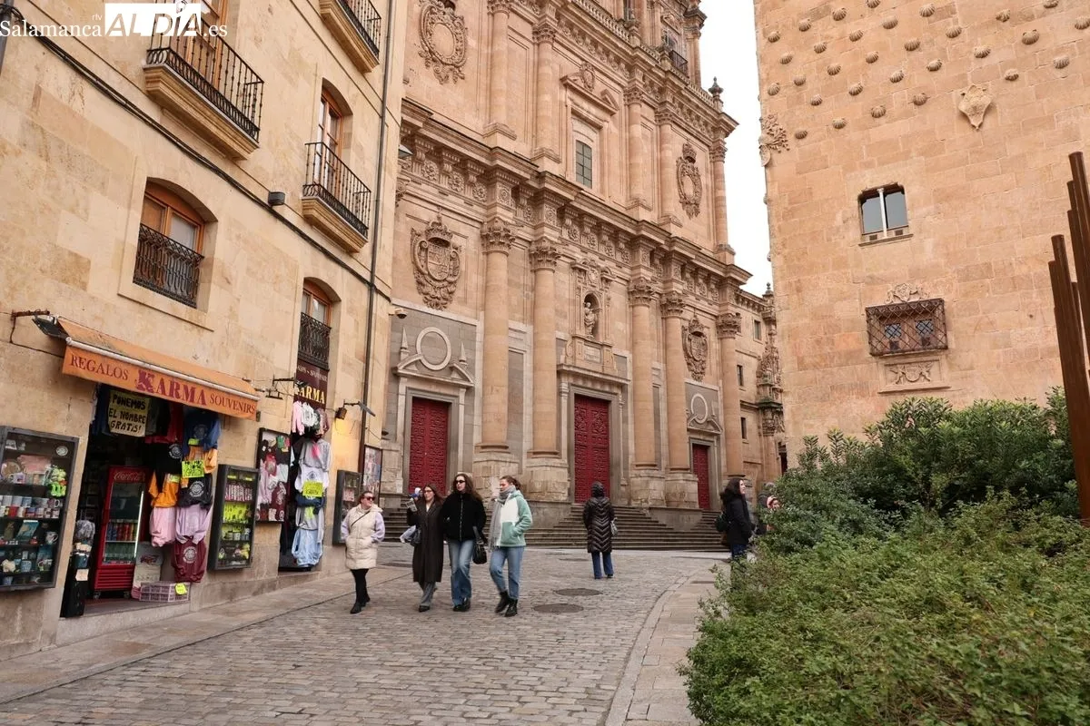 Ambiente en Salamanca este domingo. Foto: David Sañudo