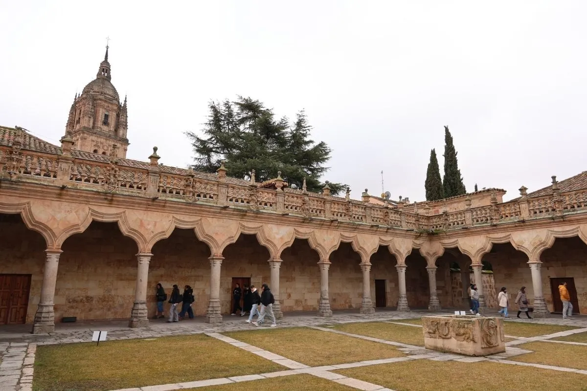 Ambiente en Salamanca este domingo. Foto: David Sañudo