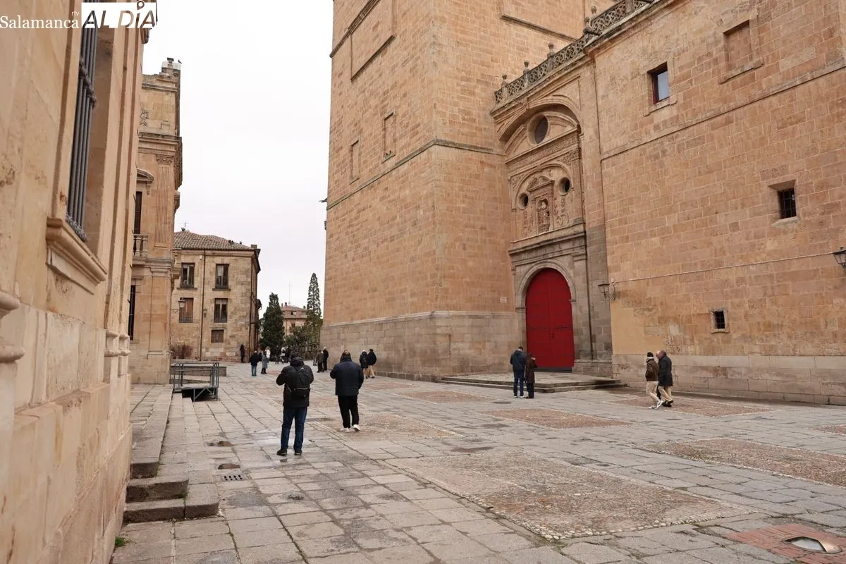 Ambiente en Salamanca este domingo. Foto: David Sañudo