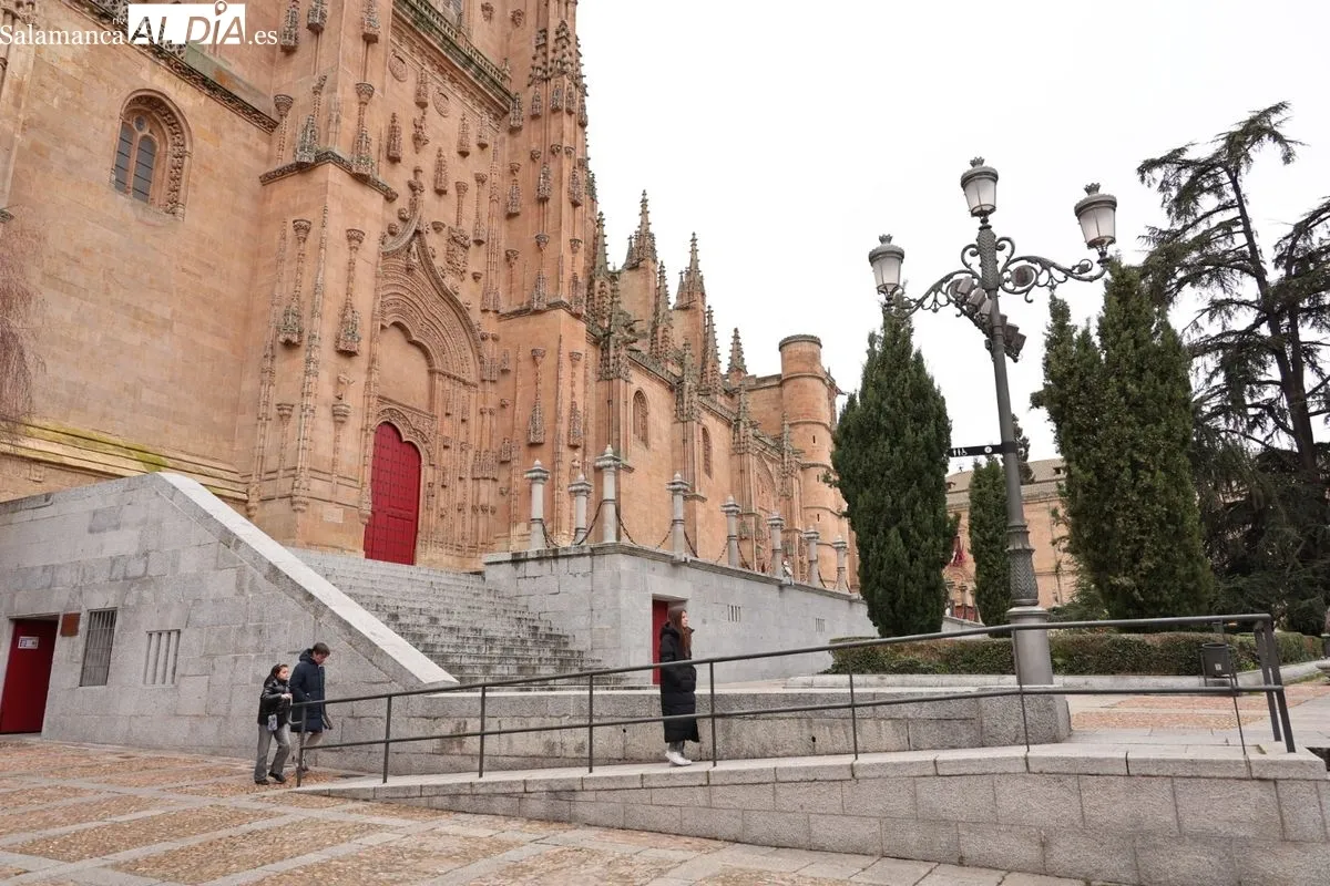 Ambiente en Salamanca este domingo. Foto: David Sañudo