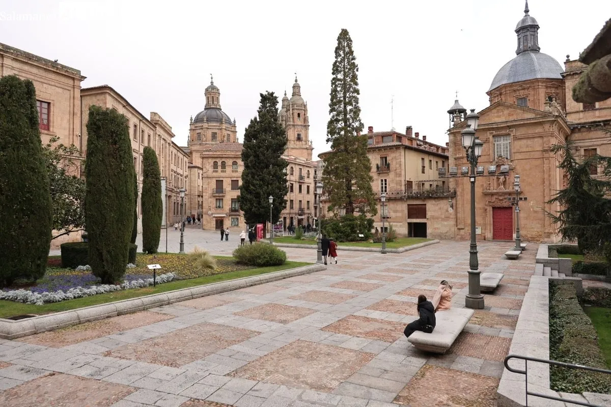 Ambiente en Salamanca este domingo. Foto: David Sañudo